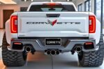 Chevrolet Corvette Pickup 2026 Blanca: Concepto de Camioneta Deportiva Moderna y Potente