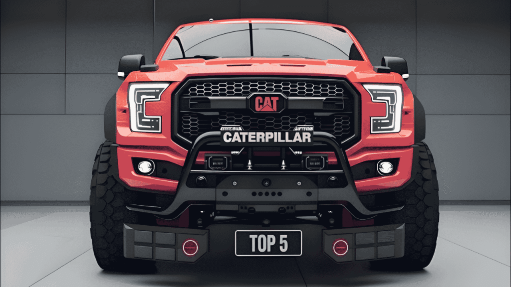 Camioneta Caterpillar 2026: Diseño Conceptual Viral en Redes Sociales