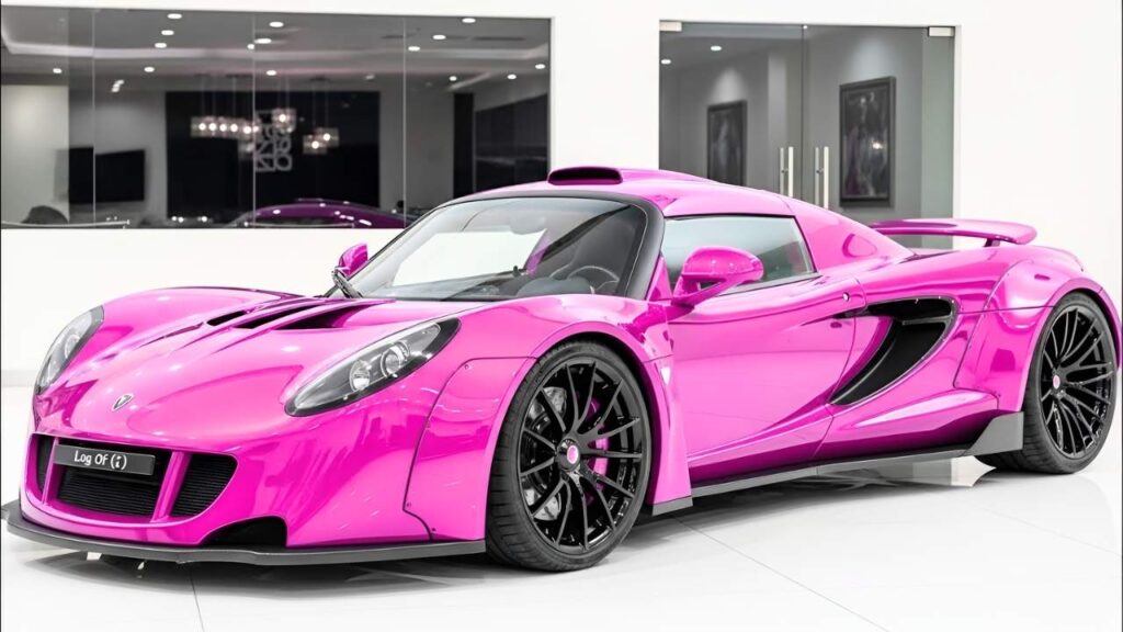 Hennessey Venom GT Rosa: El Superdeportivo de Alta Velocidad con Diseño Impactante
