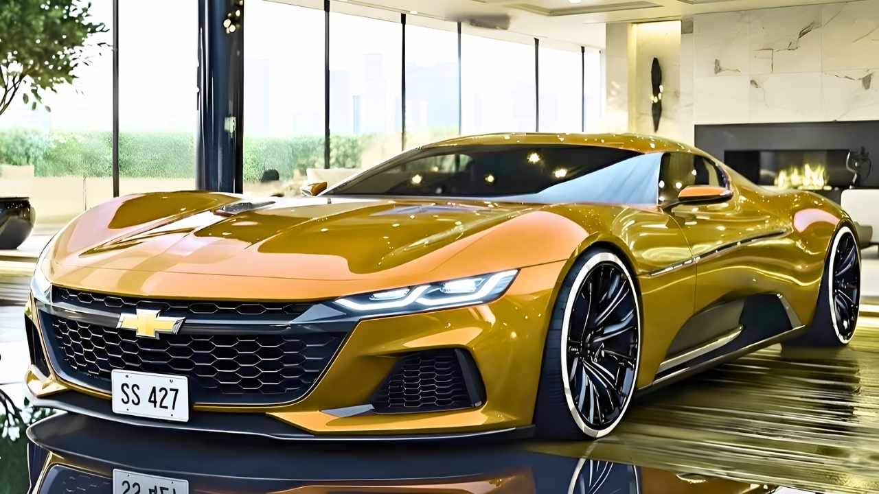 Nuevo Chevrolet Impala SS 427 2026: Diseño de coche concepto del futuro